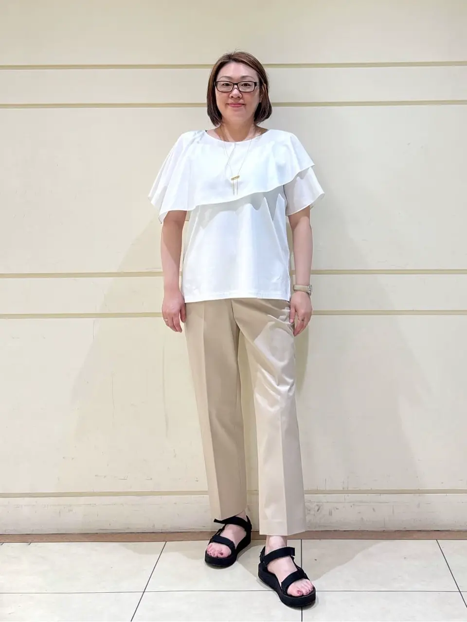 ONWARD CROSSET SELECT 山崎 コーディネート画像