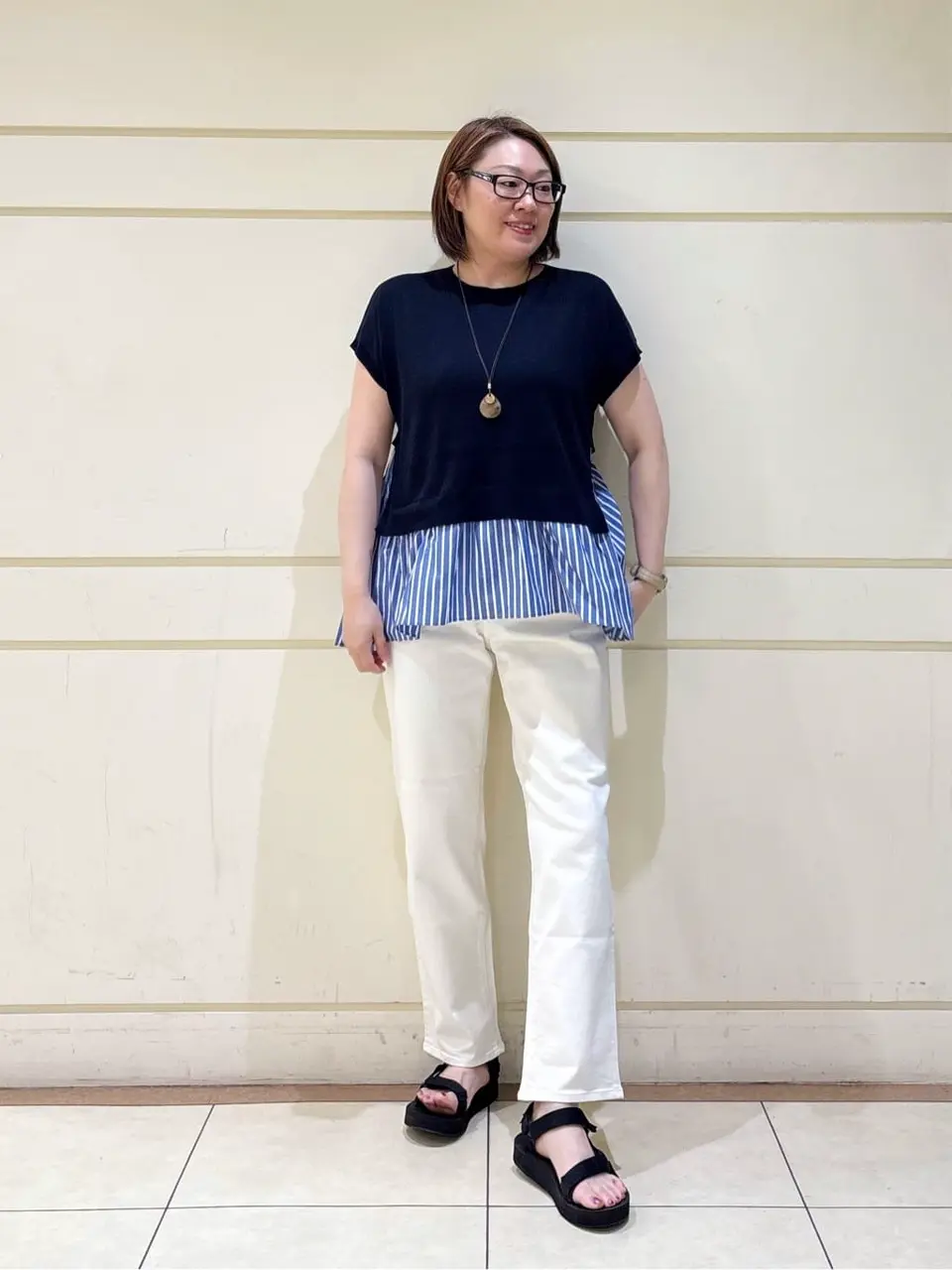 ONWARD CROSSET SELECT 山崎 コーディネート画像