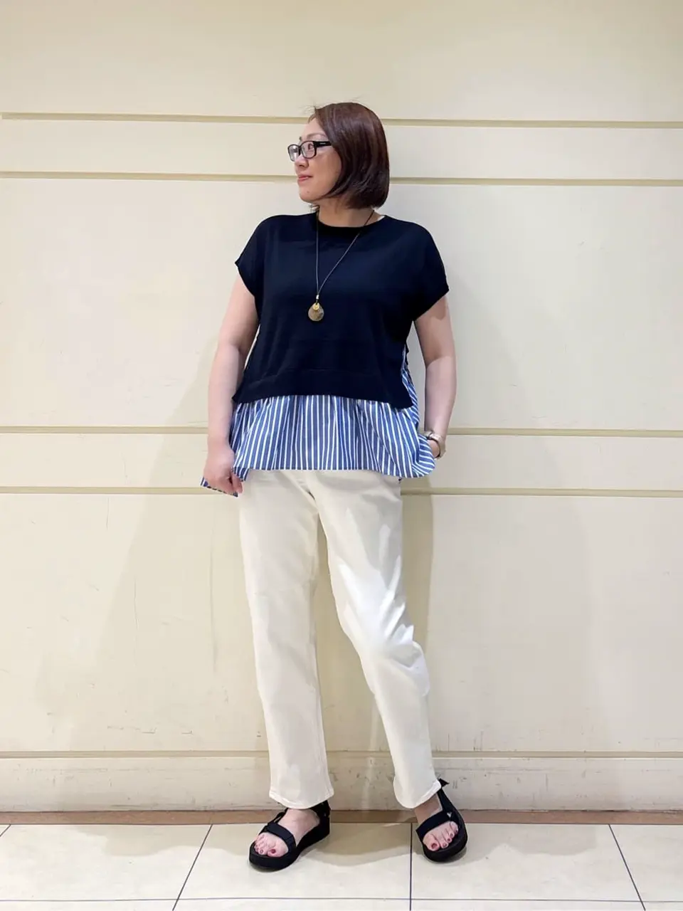 ONWARD CROSSET SELECT 山崎 コーディネート画像