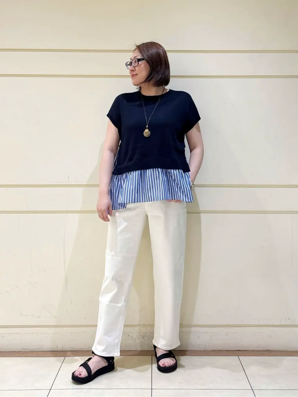 ONWARD CROSSET SELECT 山崎 コーディネート画像