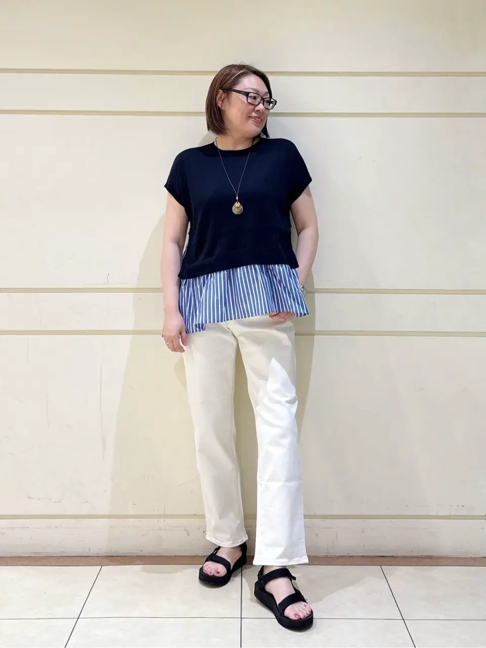 ONWARD CROSSET SELECT 山崎 コーディネート画像