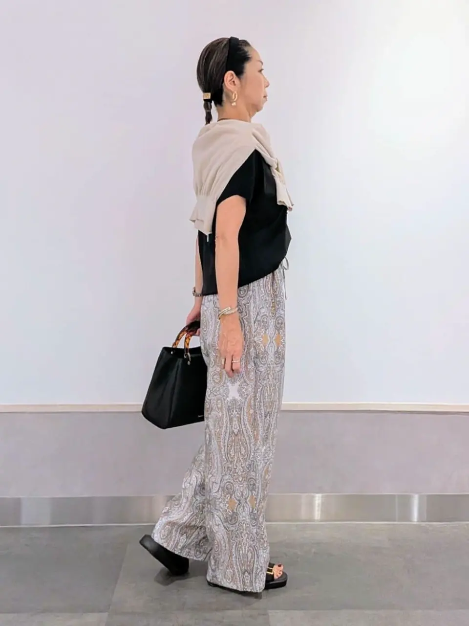 ONWARD CROSSET SELECT niwa コーディネート画像