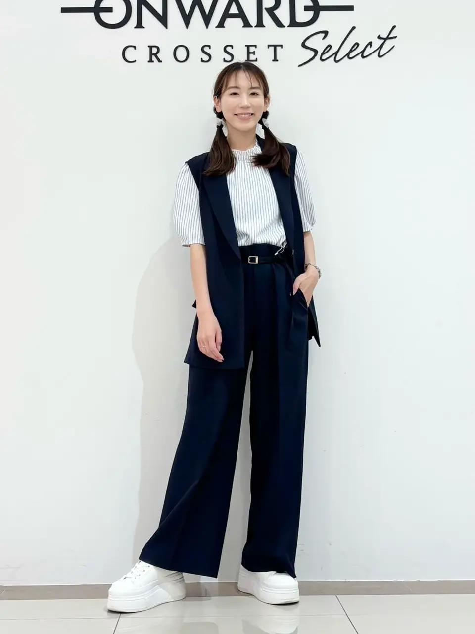 ONWARD CROSSET SELECT スタッフ コーディネート画像