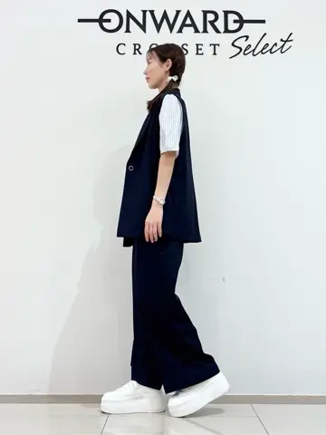 ONWARD CROSSET SELECT スタッフ コーディネート画像