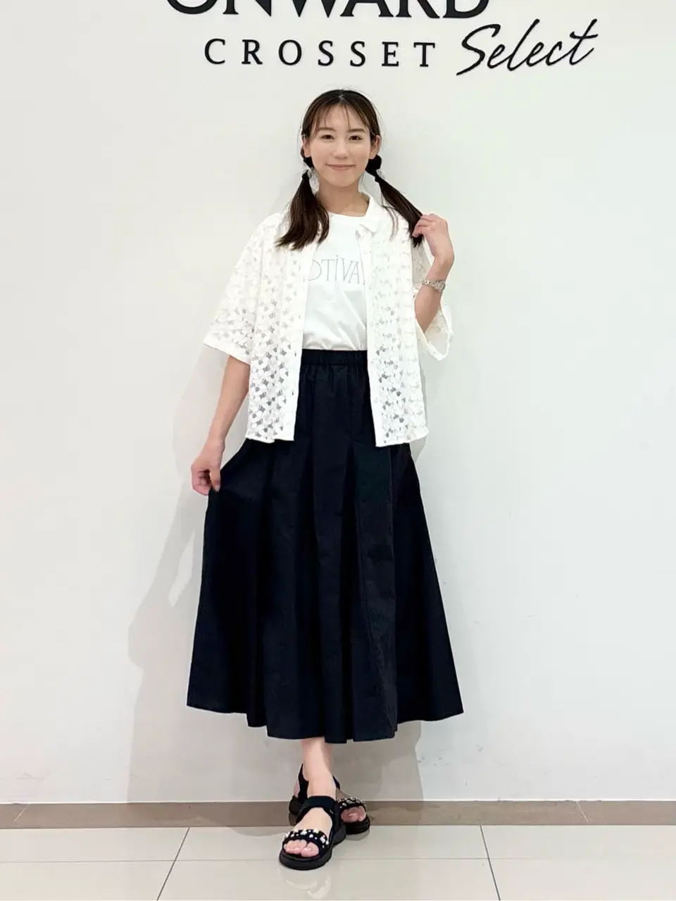 ONWARD CROSSET SELECT スタッフ コーディネート画像