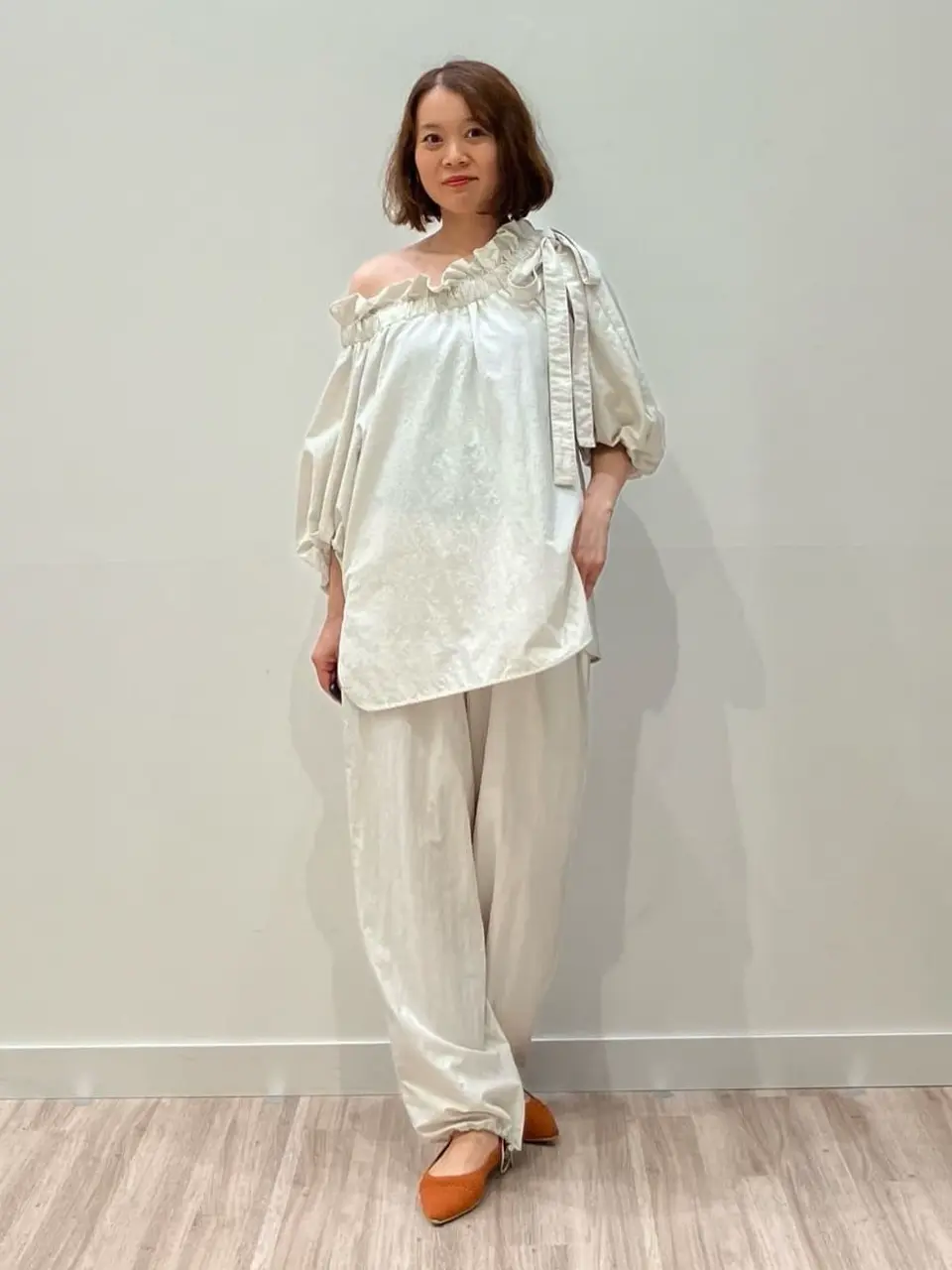 ONWARD CROSSET SELECT 林 コーディネート画像