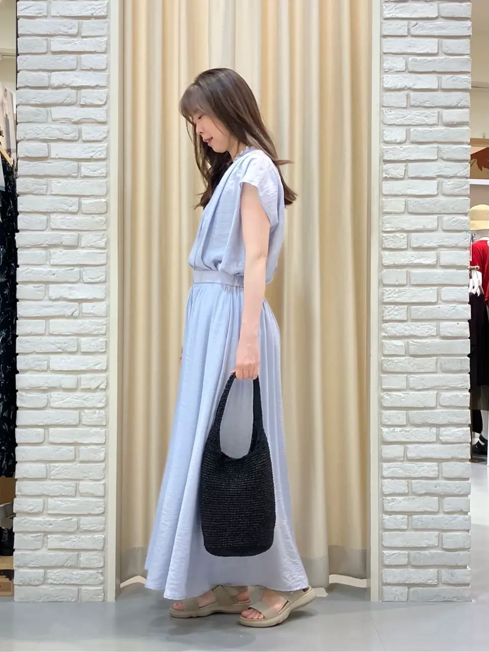 ONWARD CROSSET SELECT 檀 コーディネート画像