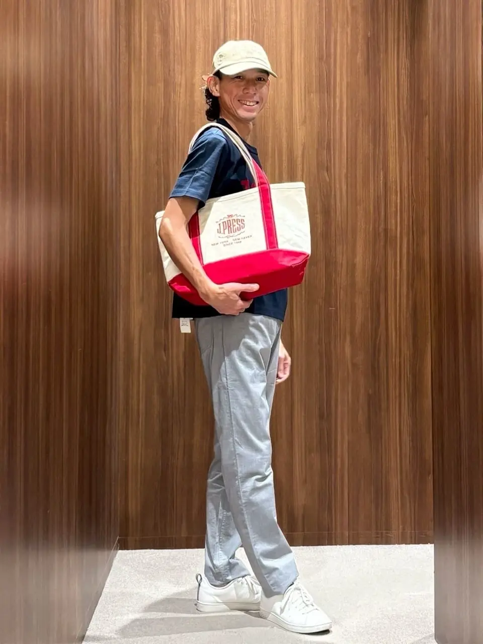 ONWARD CROSSET SELECT 飯嶋 コーディネート画像