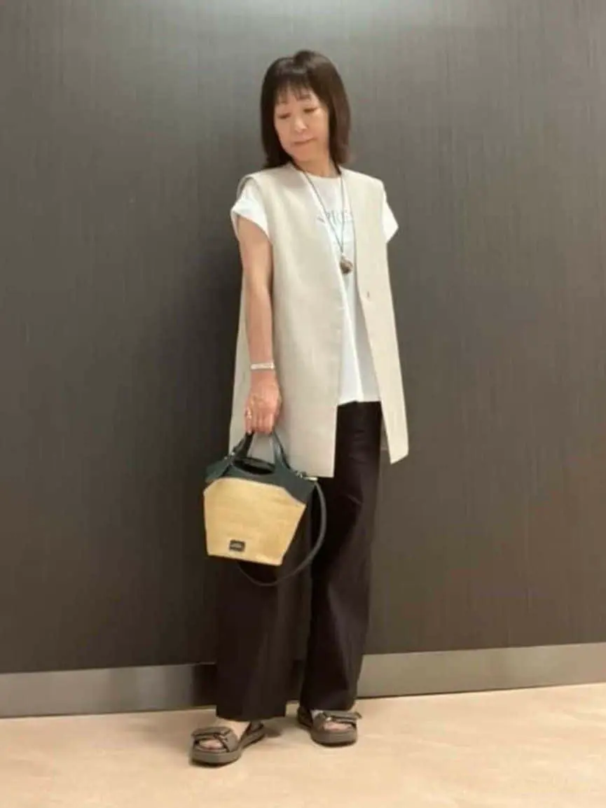 ONWARD CROSSET SELECT 服部 コーディネート画像