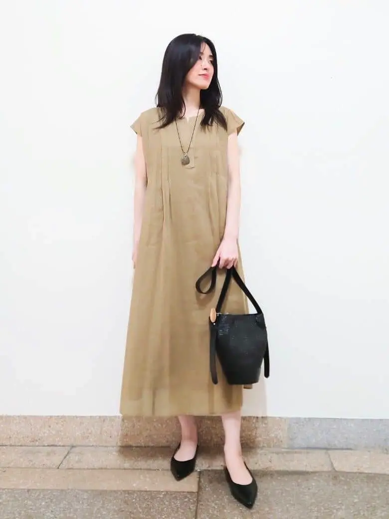  最上 コーディネート画像