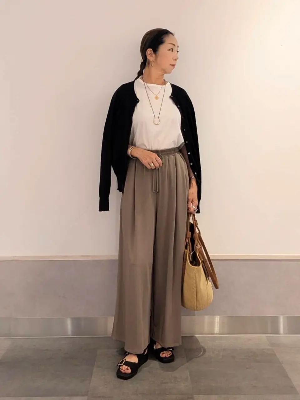 ONWARD CROSSET SELECT niwa コーディネート画像