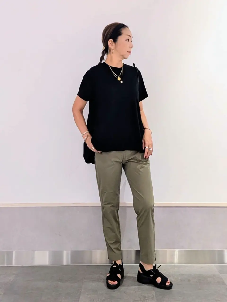 ONWARD CROSSET SELECT niwa コーディネート画像