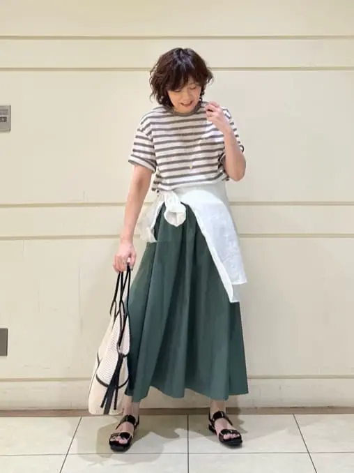 ONWARD CROSSET SELECT maruri コーディネート画像