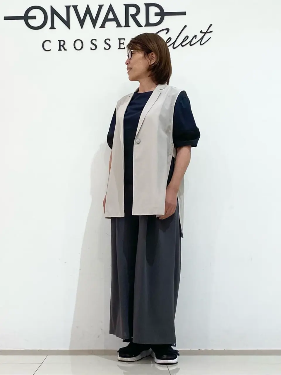 ONWARD CROSSET SELECT スタッフ コーディネート画像