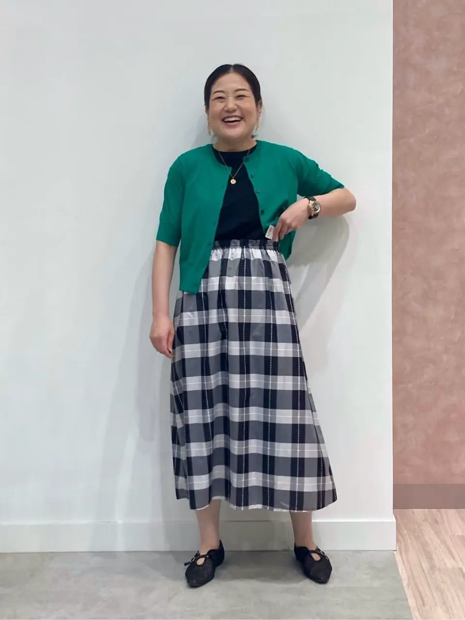 ONWARD CROSSET SELECT 野村 コーディネート画像