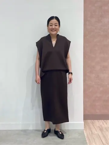 ONWARD CROSSET SELECT 野村 コーディネート画像