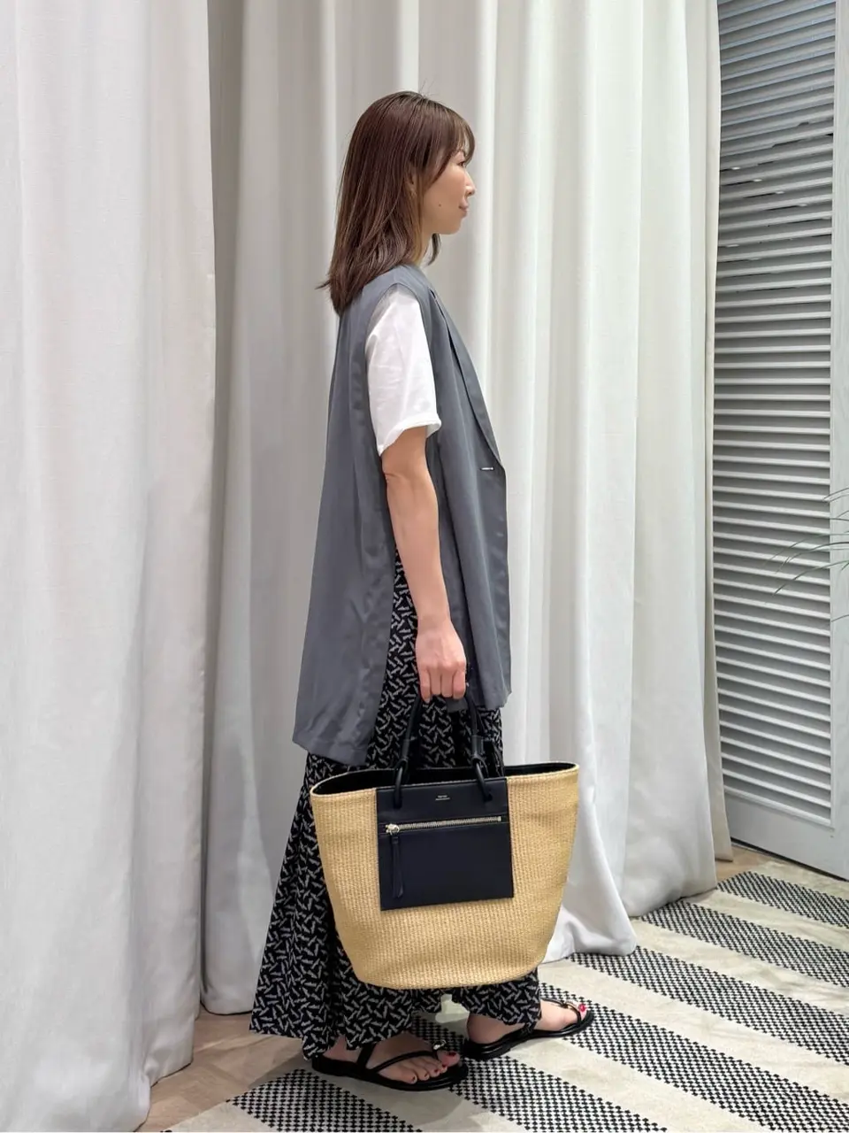 ONWARD CROSSET SELECT KURIYAMA コーディネート画像