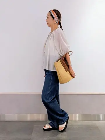 ONWARD CROSSET SELECT niwa コーディネート画像