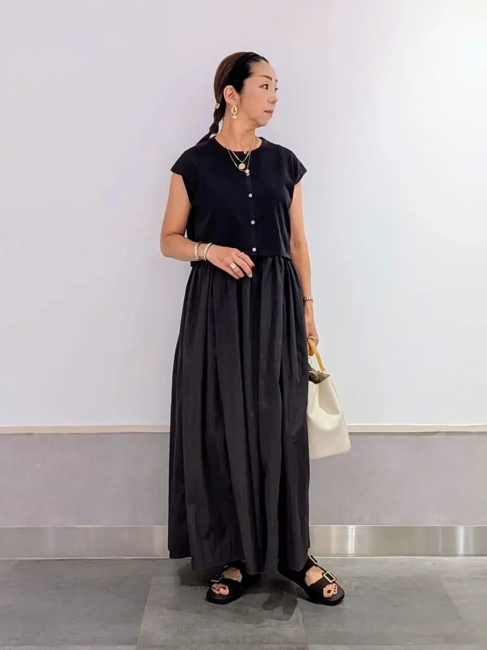 ONWARD CROSSET SELECT niwa コーディネート画像