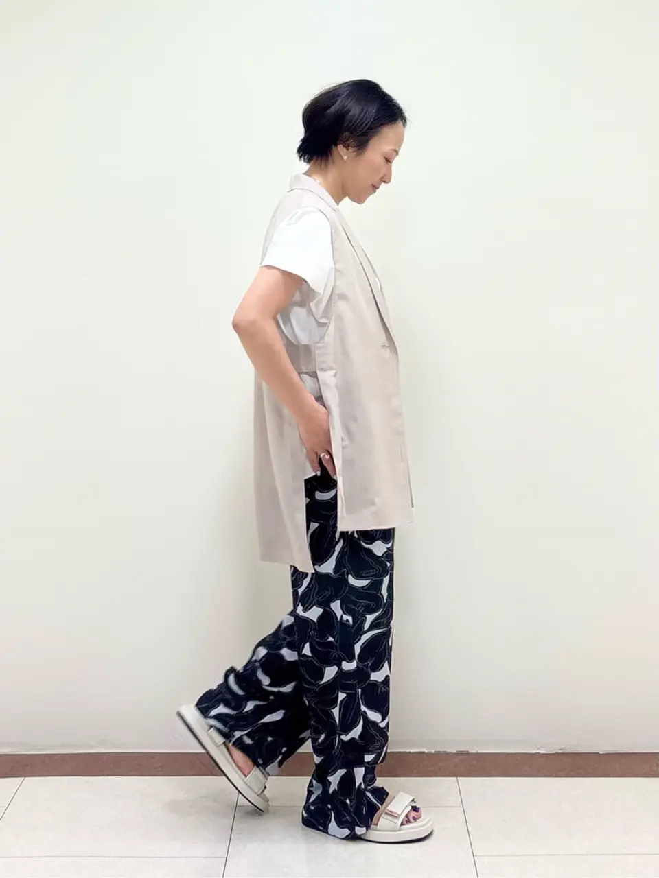 ONWARD CROSSET SELECT 藤川 コーディネート画像