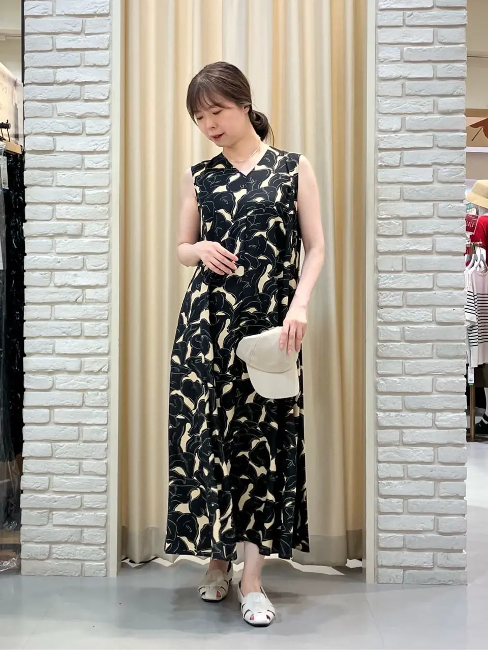 ONWARD CROSSET SELECT 檀 コーディネート画像