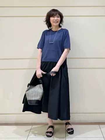 ONWARD CROSSET SELECT maruri コーディネート画像