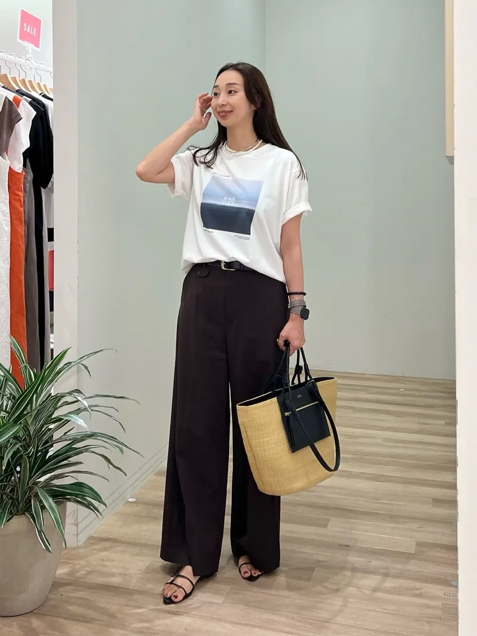 ONWARD CROSSET SELECT 村上 コーディネート画像