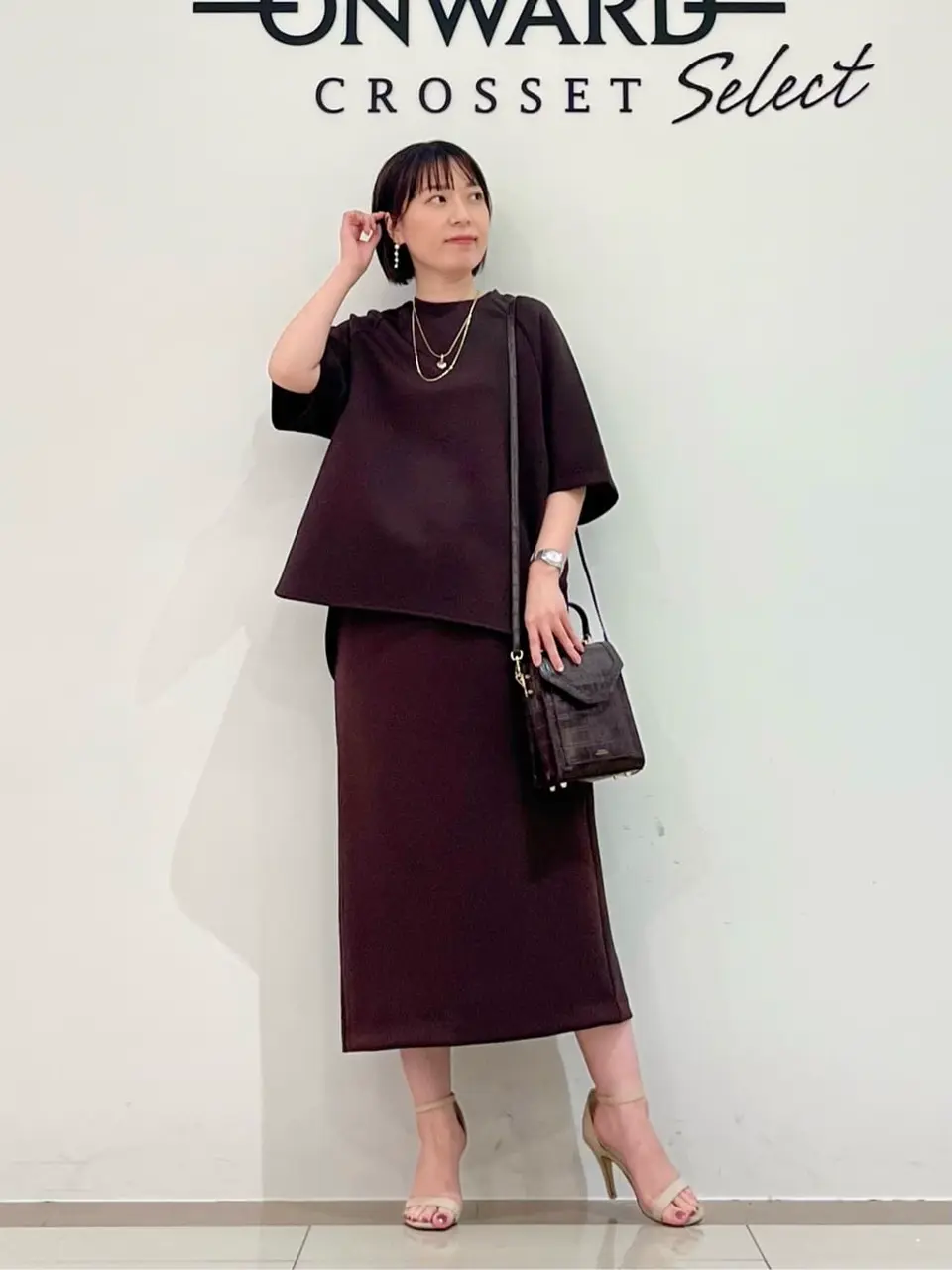 ONWARD CROSSET SELECT スタッフ コーディネート画像