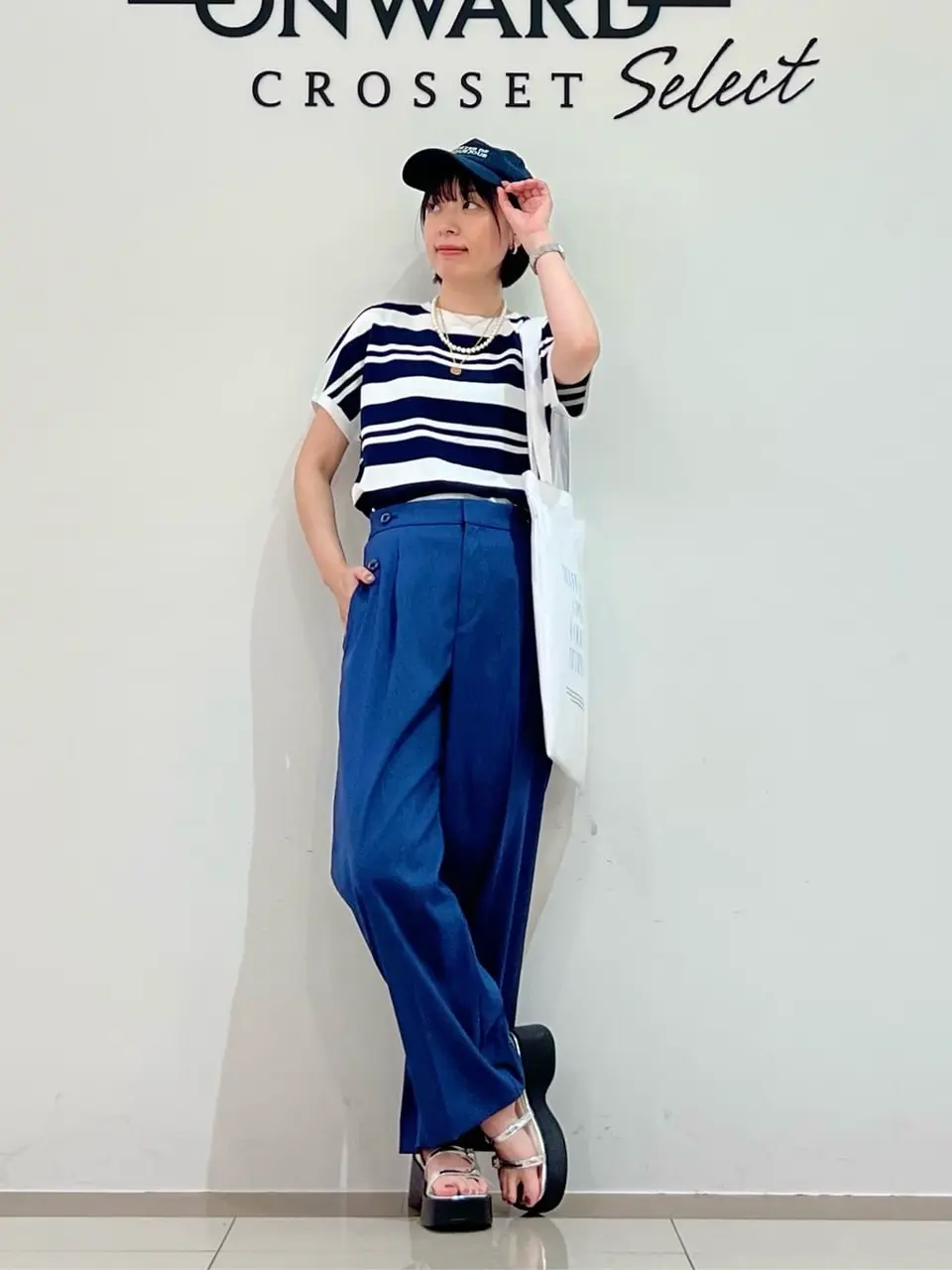 ONWARD CROSSET SELECT スタッフ コーディネート画像