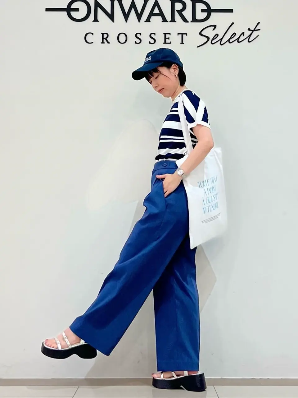 ONWARD CROSSET SELECT スタッフ コーディネート画像