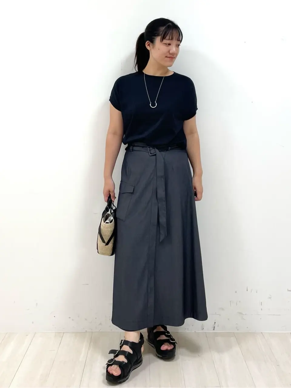 ONWARD CROSSET SELECT 森 コーディネート画像