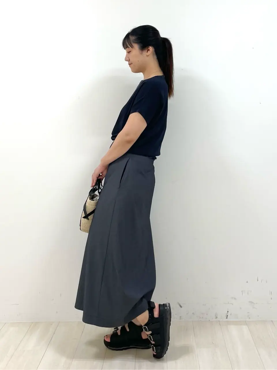 ONWARD CROSSET SELECT 森 コーディネート画像