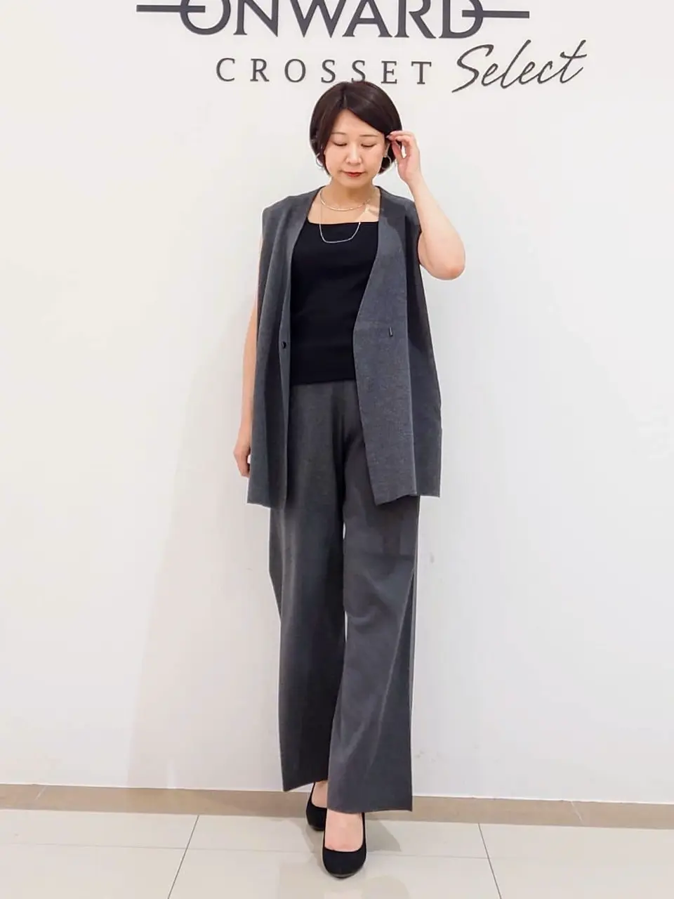 ONWARD CROSSET SELECT スタッフ コーディネート画像