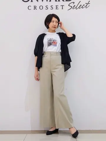 ONWARD CROSSET SELECT スタッフ コーディネート画像