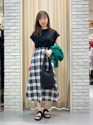 ONWARD CROSSET SELECT 檀 コーディネート画像