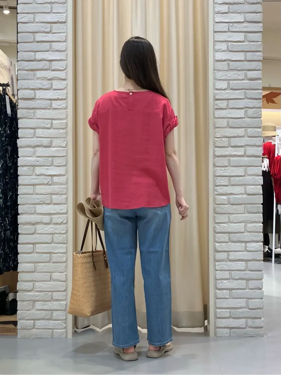 ONWARD CROSSET SELECT 檀 コーディネート画像