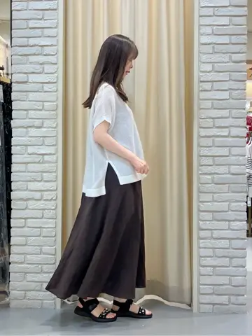 ONWARD CROSSET SELECT 檀 コーディネート画像