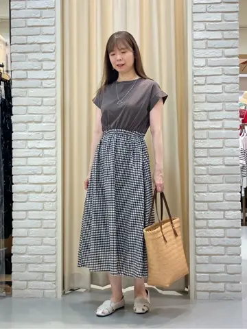 ONWARD CROSSET SELECT 檀 コーディネート画像