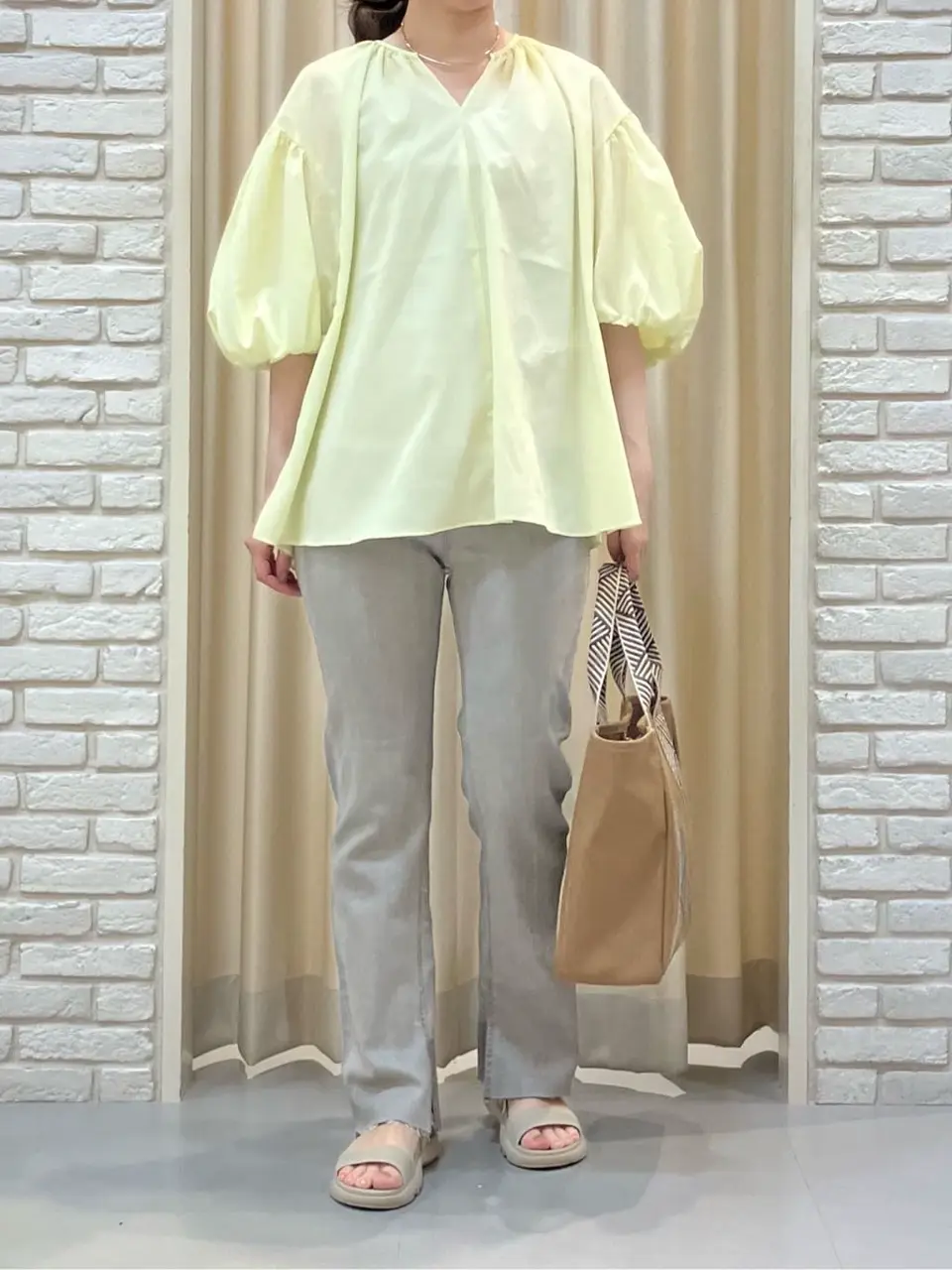 ONWARD CROSSET SELECT 檀 コーディネート画像