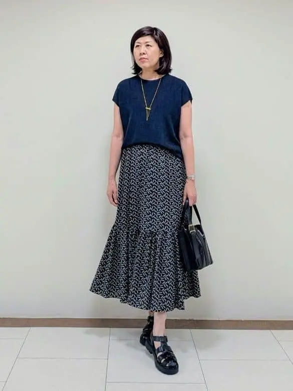 ONWARD CROSSET SELECT 土井 コーディネート画像