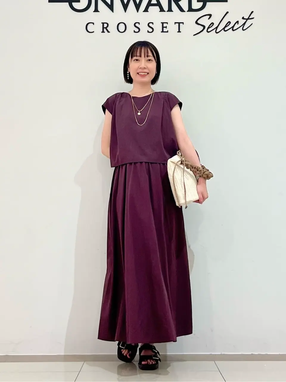 ONWARD CROSSET SELECT スタッフ コーディネート画像