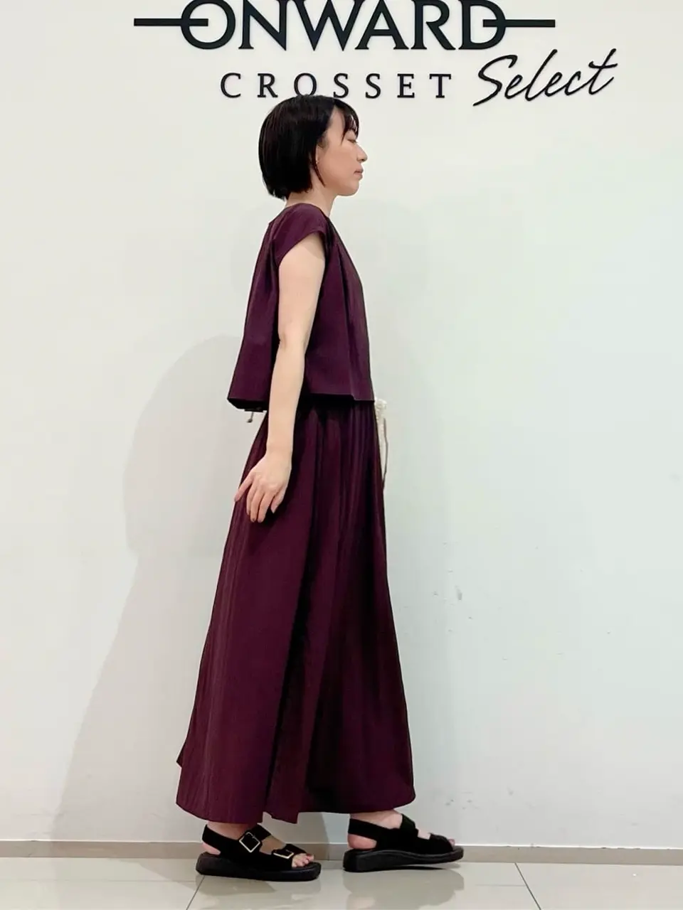 ONWARD CROSSET SELECT スタッフ コーディネート画像