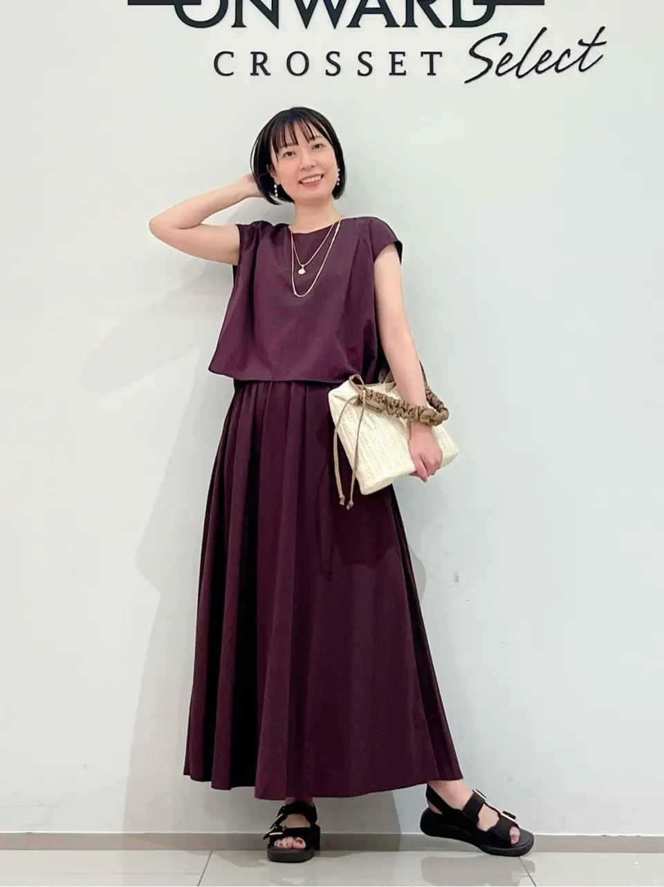 ONWARD CROSSET SELECT スタッフ コーディネート画像