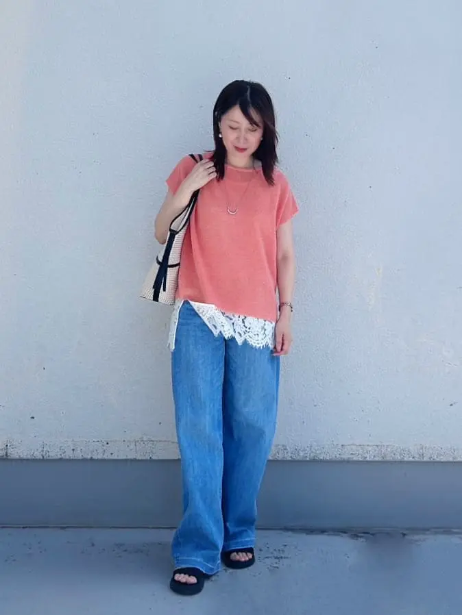 ONWARD CROSSET SELECT rie コーディネート画像