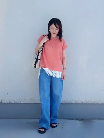 ONWARD CROSSET SELECT rie コーディネート画像