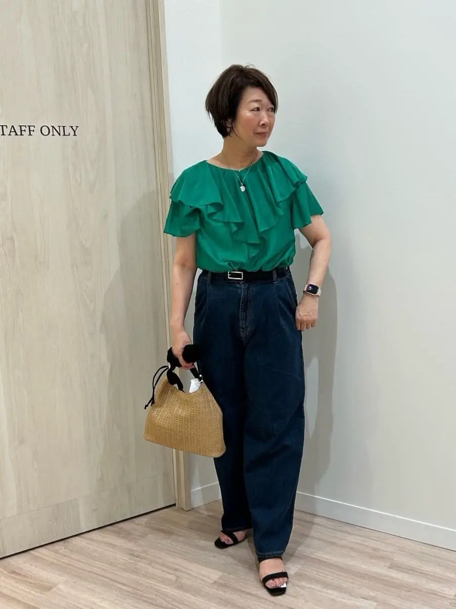 ONWARD CROSSET SELECT 長尾 コーディネート画像