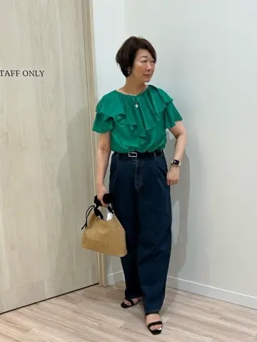 ONWARD CROSSET SELECT 長尾 コーディネート画像