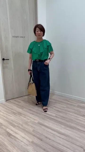 ONWARD CROSSET SELECT 長尾 コーディネート画像