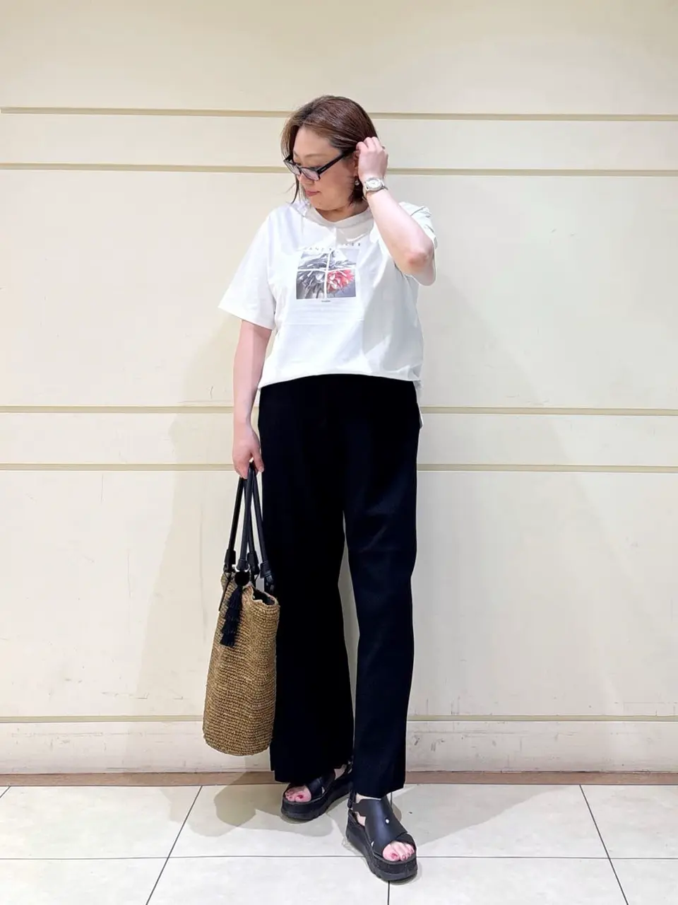 ONWARD CROSSET SELECT 山崎 コーディネート画像