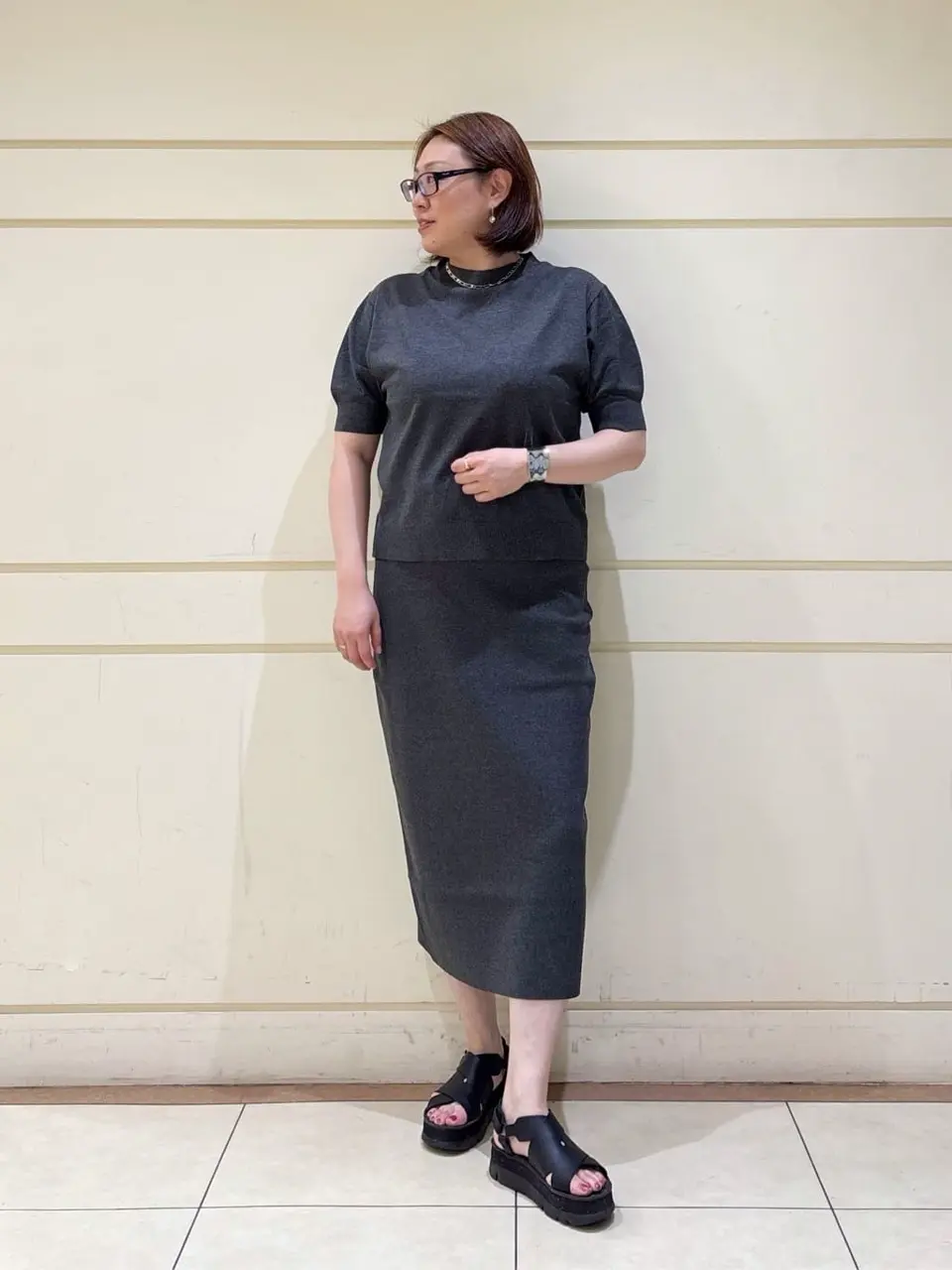 ONWARD CROSSET SELECT 山崎 コーディネート画像